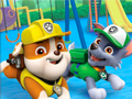 Gêm Gemau Paw Patrol: Adeiladwr Pêl Droed Braf ar-lein