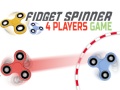 Gêm Fidget Spinner ar gyfer 4 Chwaraewr ar-lein