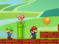 Gêm Mario Bros Cadw'r Frenhines ar-lein