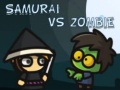 Gêm Samurai yn erbyn Zombie ar-lein