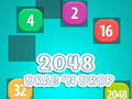 Gêm 2048 Tynnu a Gollwng ar-lein