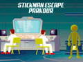 Gêm Ffoad Stickman: Parkour ar-lein