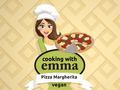 Gêm Coginio gyda Emma Pizza Margherita ar-lein