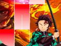 Gêm Anime Kimetsu no Demon Slayer Teils Piano ar-lein