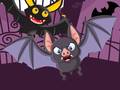 Gêm Bats Cuddly Dinistrig yng nghanol y nos ar-lein