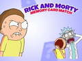 Gêm Cymryd y Cardiau Cof Rick a Morty ar-lein