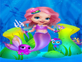 Gêm Mermaid Cute Girl Dress Up ar-lein