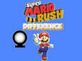 Gêm Super Mario Rush Gwahaniaeth ar-lein