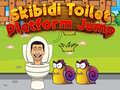 Gêm Neidiad Platfform Toilet Skibidi ar-lein