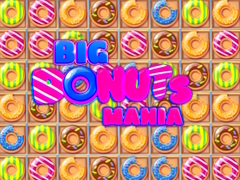 Gêm Mania Mawr o Donuts ar-lein