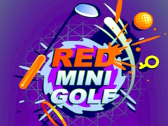 Gêm Golff Mini Coch ar-lein