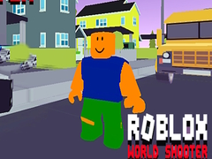 Gêm Roblox Saethu'r Byd ar-lein