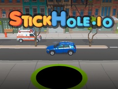 Gêm Stickhole.io ar-lein