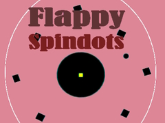 Gêm Flappy Spindots ar-lein