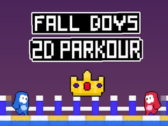 Gêm Boyddyn yn Codi 2D Parkour ar-lein