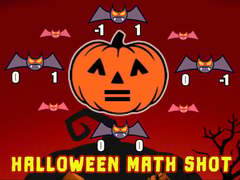 Gêm Saethu Mathemateg Halloween ar-lein