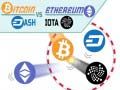 Gêm Bitcoin yn erbyn Ethereum ar-lein