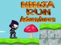 Gêm Anturiaethau Rhedeg Ninja ar-lein