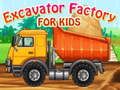 Gêm Ffatri Excavator i Blant ar-lein