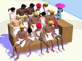 Gêm Rhediad y Sauna ar-lein