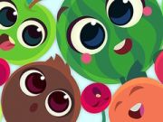 Gêm Ffrwythau Doniol: Uno a Chasglu Melon ar-lein
