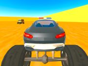 Gêm Heddlu VS Bandits Monster Truck ar-lein
