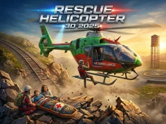 Gêm Rescue Helicopter 3d 2025 ar-lein