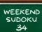 Gêm Sudoku Penwythnos 34 ar-lein