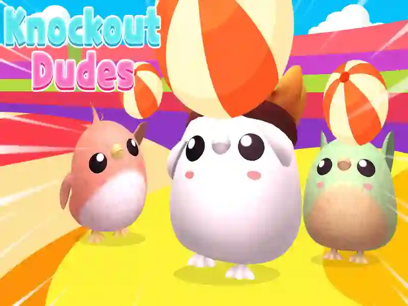 Gêm Knockout dudes ar-lein