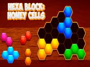 Gêm Bloc Hexa: celloedd mêl ar-lein