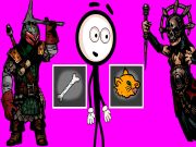 Gêm Stickman yn dewis gweithredoedd ar-lein