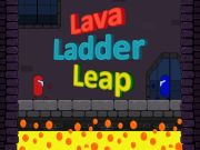 Gêm Naid ysgol lafa ar-lein