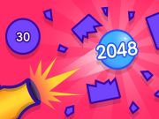 Gêm 2048 yn blocio dinistr ar-lein