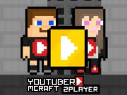 Gêm Youtuber Minecraft 2 Chwaraewr ar-lein