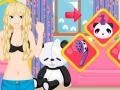 Gêm Gwallt Panda ar-lein