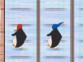 Gêm Pinguin: Rhediad Pysgod ar-lein