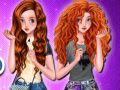 Gêm Jeans Merida wedi'u brodio ar-lein