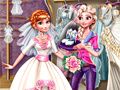 Gêm Elsa yn Paratoi Priodas Anna ar-lein