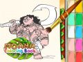 Gêm Llyfr lliwio Moana ar-lein