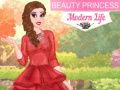 Gêm Harddwch Prinses Bywyd Modern ar-lein