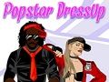 Gêm Dress Up y Popstar ar-lein
