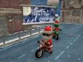 Gêm Rhedfa Dros Bennaeth Santa ar-lein
