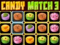 Gêm Candy Match 3 ar-lein