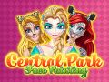 Gêm Paentio Wynebau ym Mharc Canol ar-lein