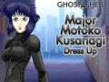 Gêm Ysbryd yn y Shell: Dress Up Major Motoko Kusanagi ar-lein
