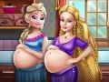 Gêm Tywysoges Hapus BFFs Beichiog ar-lein