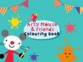 Gêm Arty Llygoden a Ffrindiau Llyfr Lliwio ar-lein