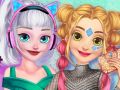 Gêm Ffasi y Dyfodol Elsa a Rapunzel ar-lein