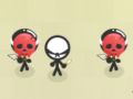 Gêm Rhediad Ninja Stickman ar-lein