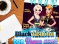 Gêm Ffasiwn Du ar gyfer Clawr Vogue ar-lein